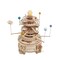 Robotime DIY Wooden Model - 316PCS Solar System Model Kit ST001 - Rotatable Mechanical Orrery Building Block Kits - Gift for Childrens,Adult
